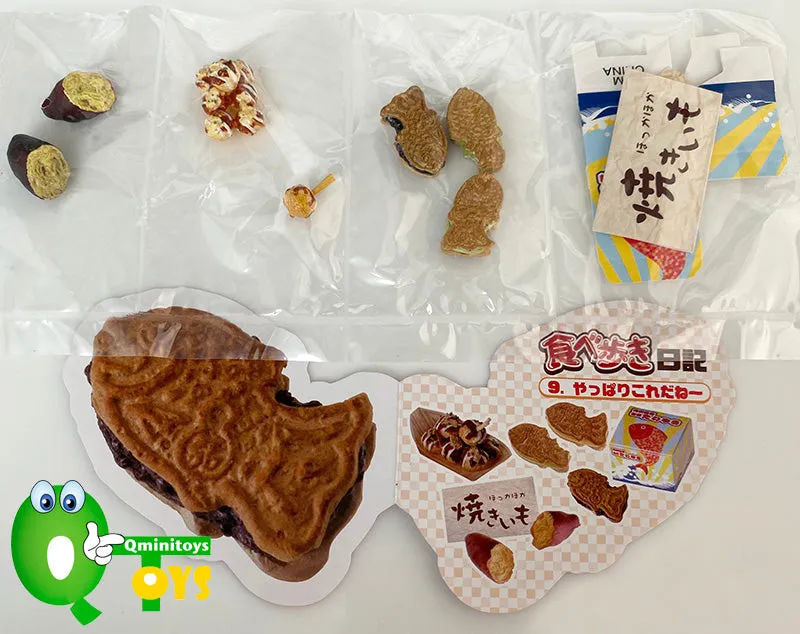 Rare 2006 Re-Ment Street Food, Eat While Walking Full Set of 10 pcs (JP Ver)