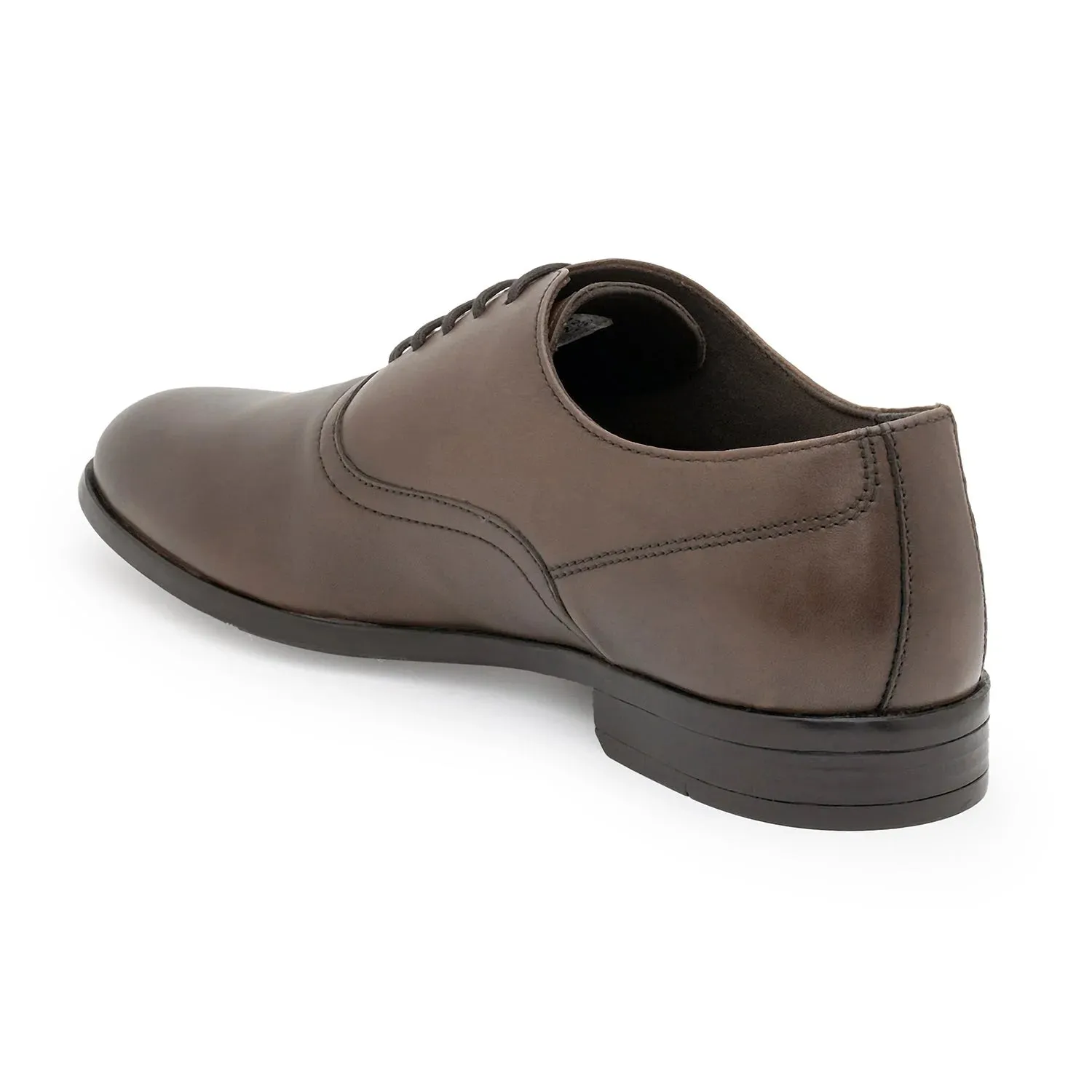 Red Tape Formal Oxford Shoes for Men |Refined Round-Toe Shaped Real Leather Shoes with Low-cut Pattern