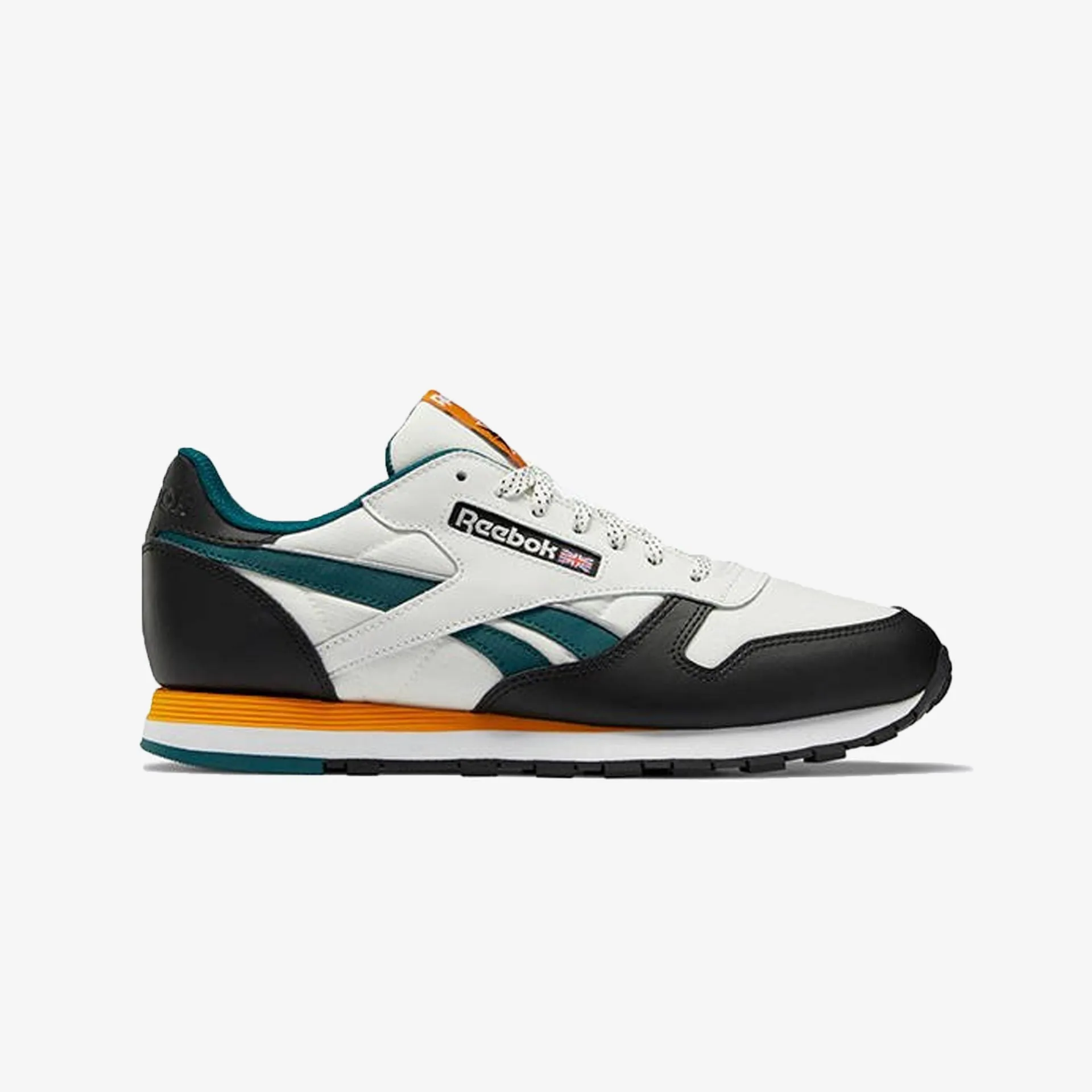 Reebok | CLASSIC LEATHER  { CHALK BLACK