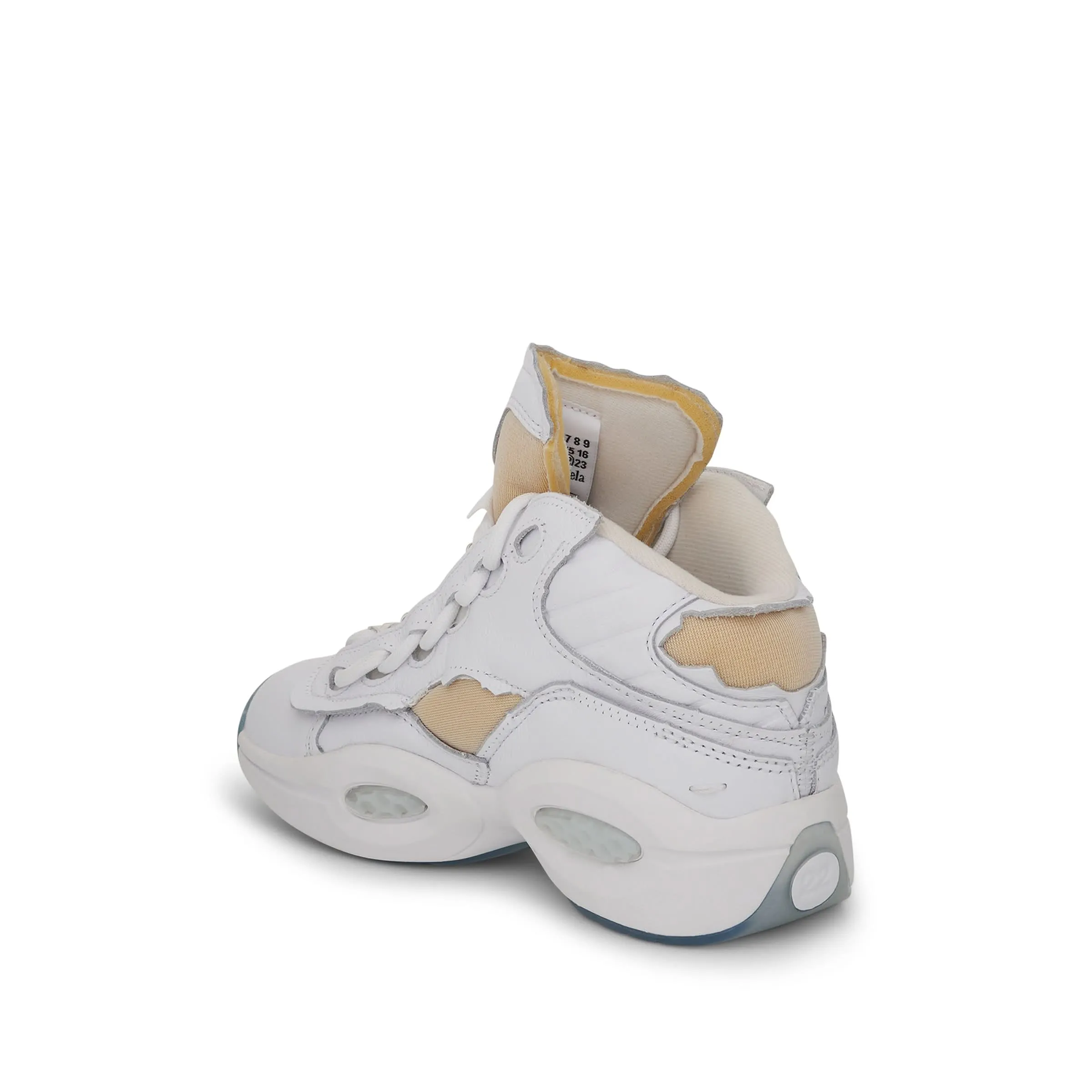 Reebok x Maison Margiela Project 0 TQ Memory OF Sneaker in White