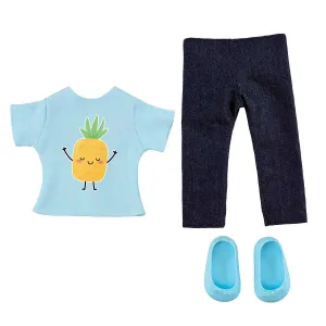 #Rfriends Tropical T-Shirt & Jeans - Pineapple