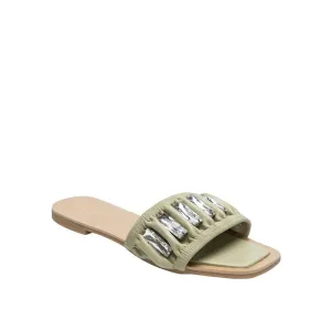 Rhinestone Leisure Flat Sandals