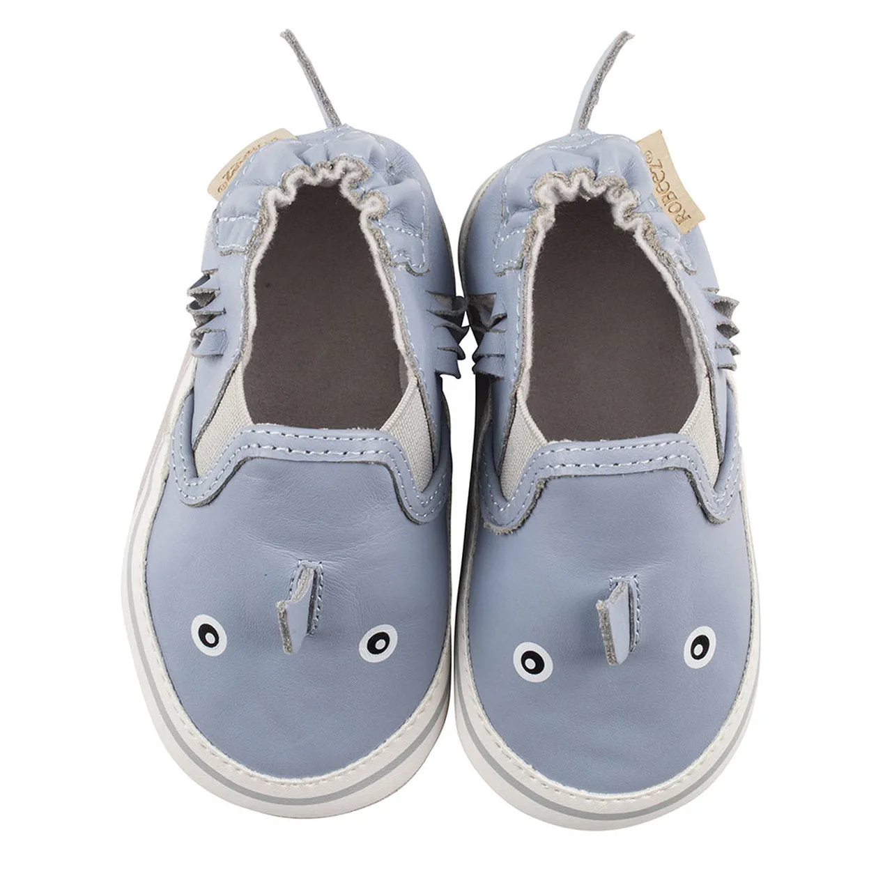 Robeez Sebastian Shark Blue soft soles