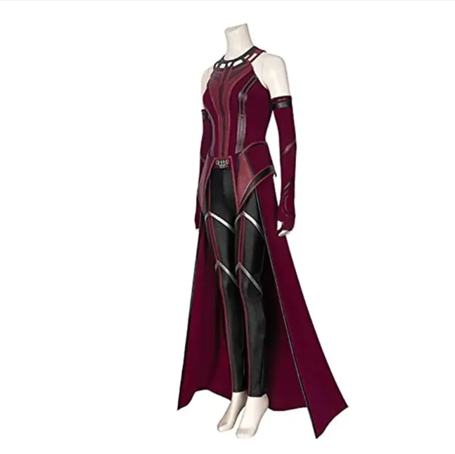 Scarlet Witch Cosplay Ensemble: Wanda Maximoff's Mystical Attire