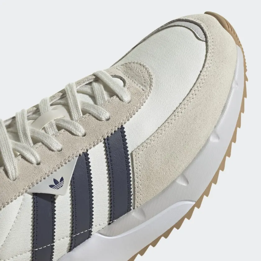 Scarpe Uomo ADIDAS Sneakers linea Retropy F2 colore Bianco Navy e Giallo