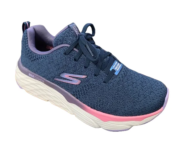 Skechers scarpa da corsa da donna massima ammortizzazione Max Cushioning Elite Clarion 128564/NVPR navy-purple