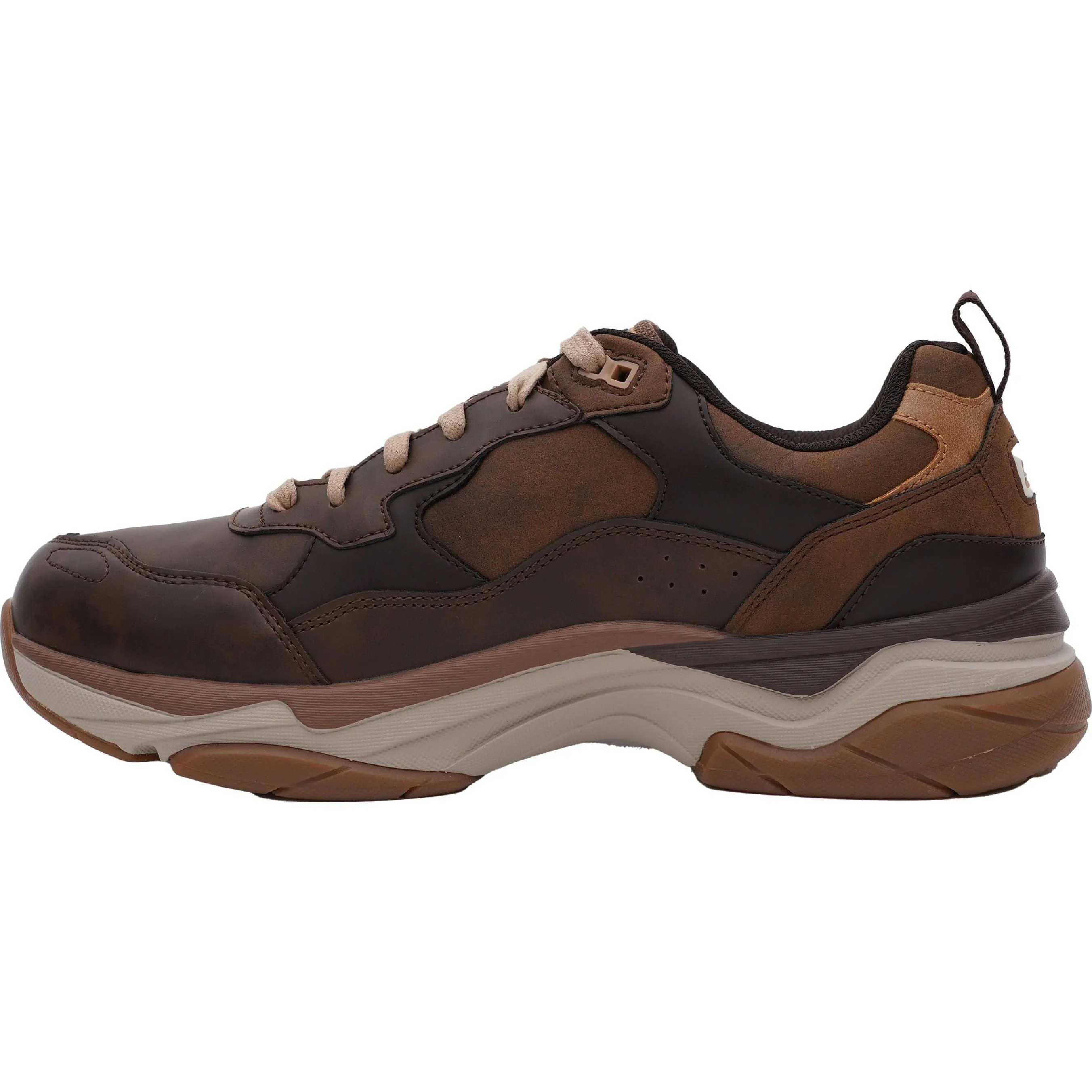 Skechers Staxed Brandin Mens Walking Shoes - Brown