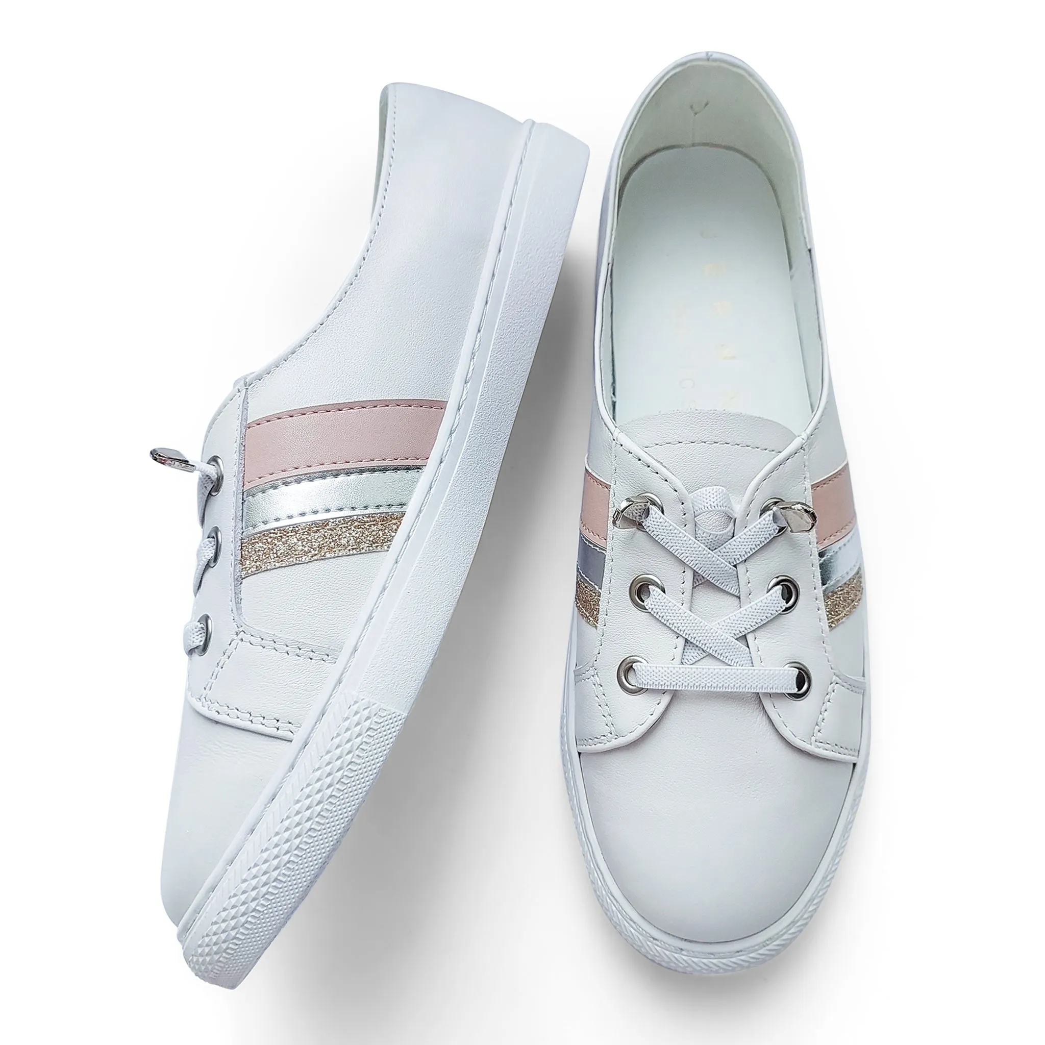 Sophia lambskin lightweight sneakers