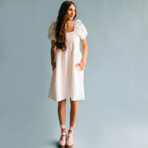 Summer Love Jacquard Knit Dress // Ivory