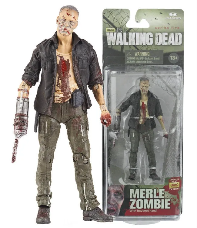 The Walking Dead Merle series 5 Action Figure   In Stock   NIB !!!!