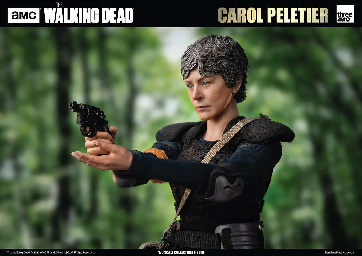 Threezero The Walking Dead Carol Peletier Sixth Scale Figure