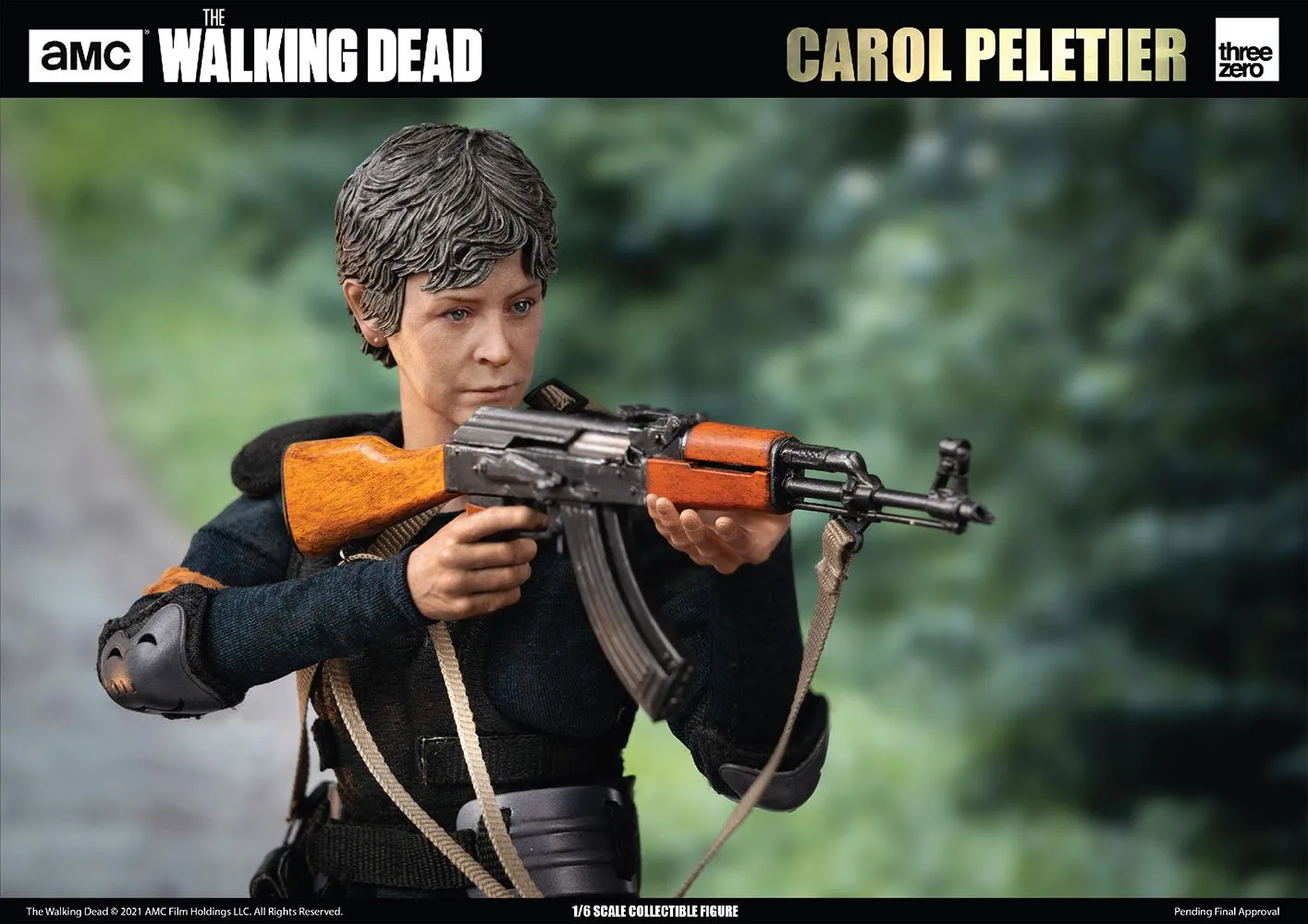 Threezero The Walking Dead Carol Peletier Sixth Scale Figure