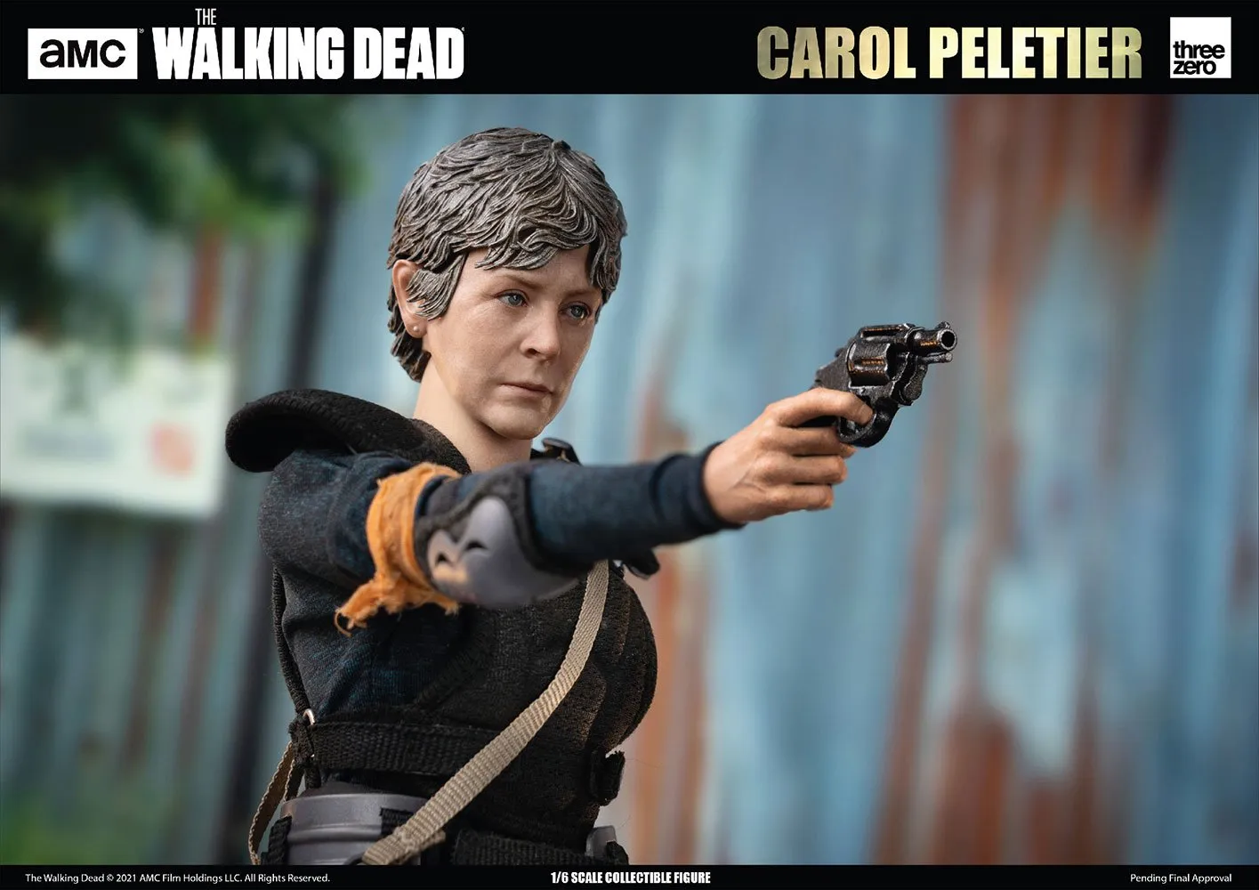 Threezero The Walking Dead Carol Peletier Sixth Scale Figure