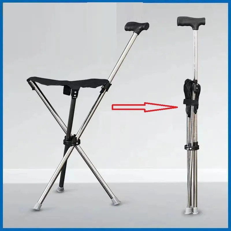 Travel Lift Ultra-Light Foldable Walking Support Stick