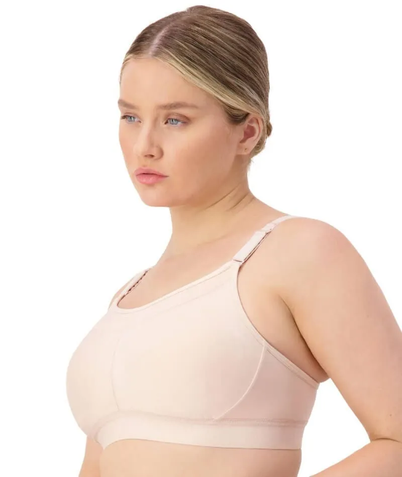 Triumph Triaction Ultra Wire-free Sports Bra - Fig Pink