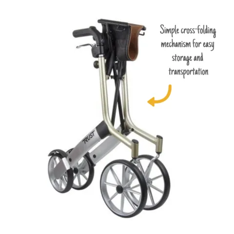 Trust Care Let’s Go Out Outdoor Rollator Walker