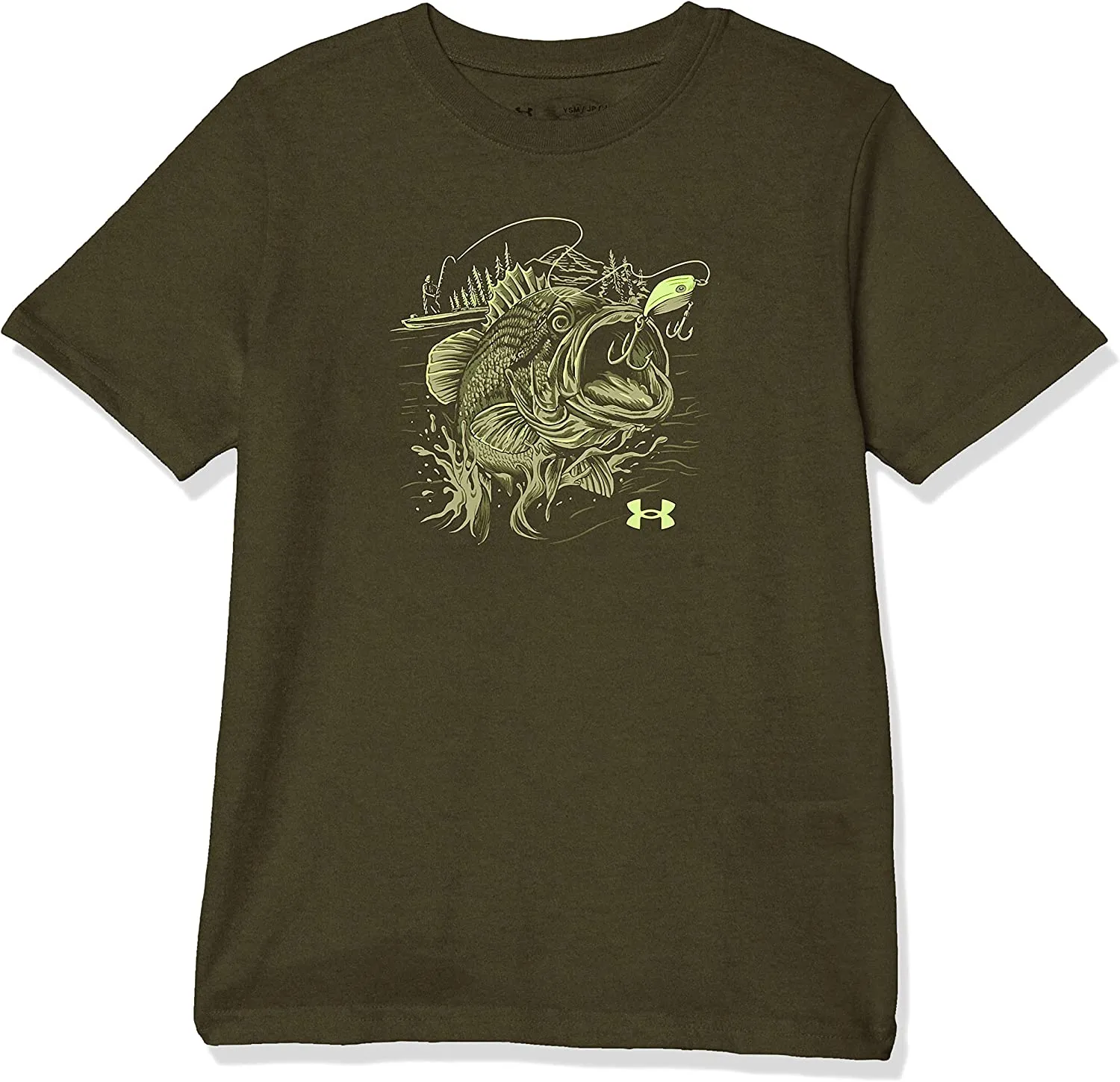 Under Armour Boys' Outdoor Short Sleeve T-Shirt, Crewneck