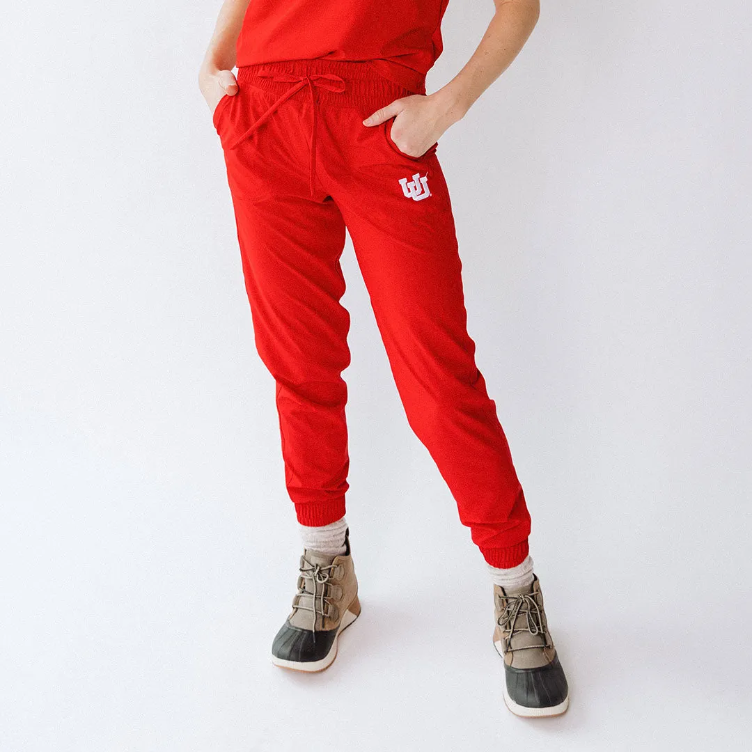 Utah Destination Joggers, Crimson