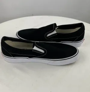 VANS Men's Vault Originals OG Classic Slip On Black Skateboarding Shoes Size 6