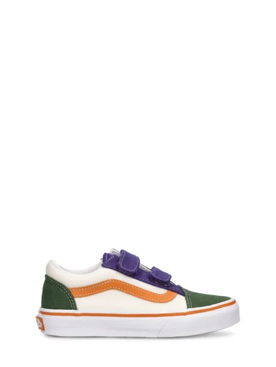 Vans   Old Skool V tech strap sneakers 