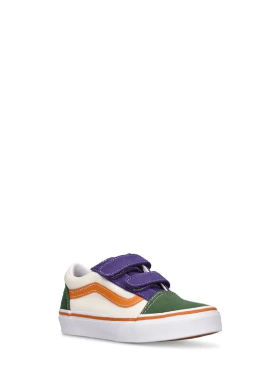 Vans   Old Skool V tech strap sneakers 