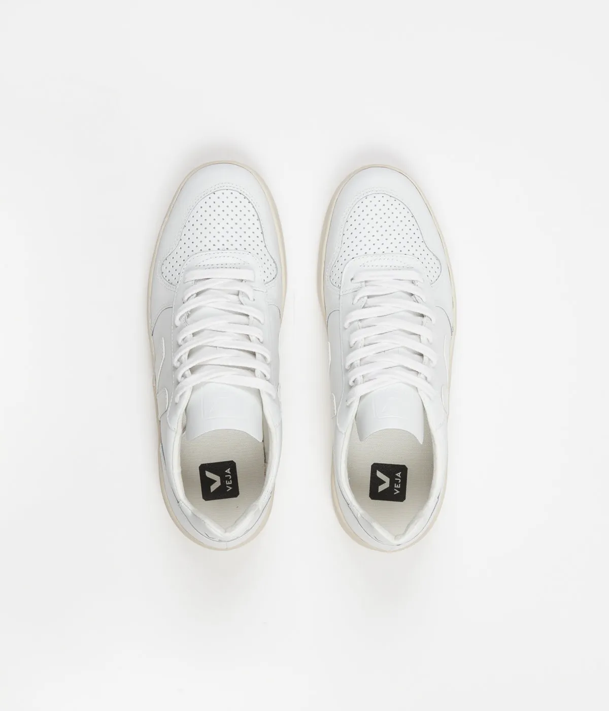 Veja V-10 Leather Shoes - Extra White