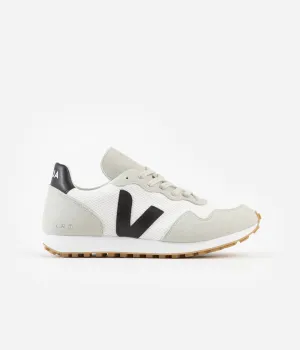 Veja Womens SDU Rec Alveomesh Shoes - White / Black - Natural