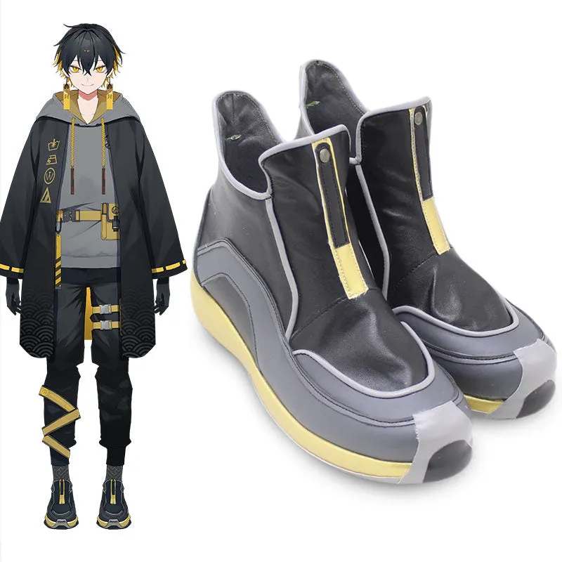 Virtual YouTuber Yatogami Fuma Cosplay Shoes