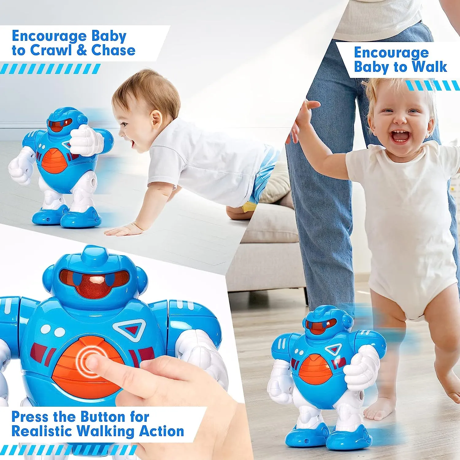 Walking Activity Robot Junior Baby Toy