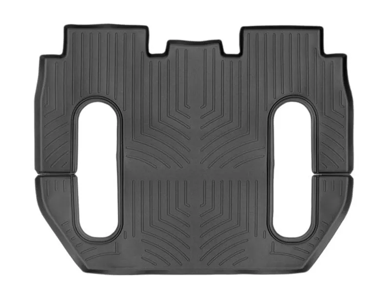 WeatherTech 2016  Tesla Model X Rear FloorLiner - Black (6-Passenger Built Before 10/18/16)