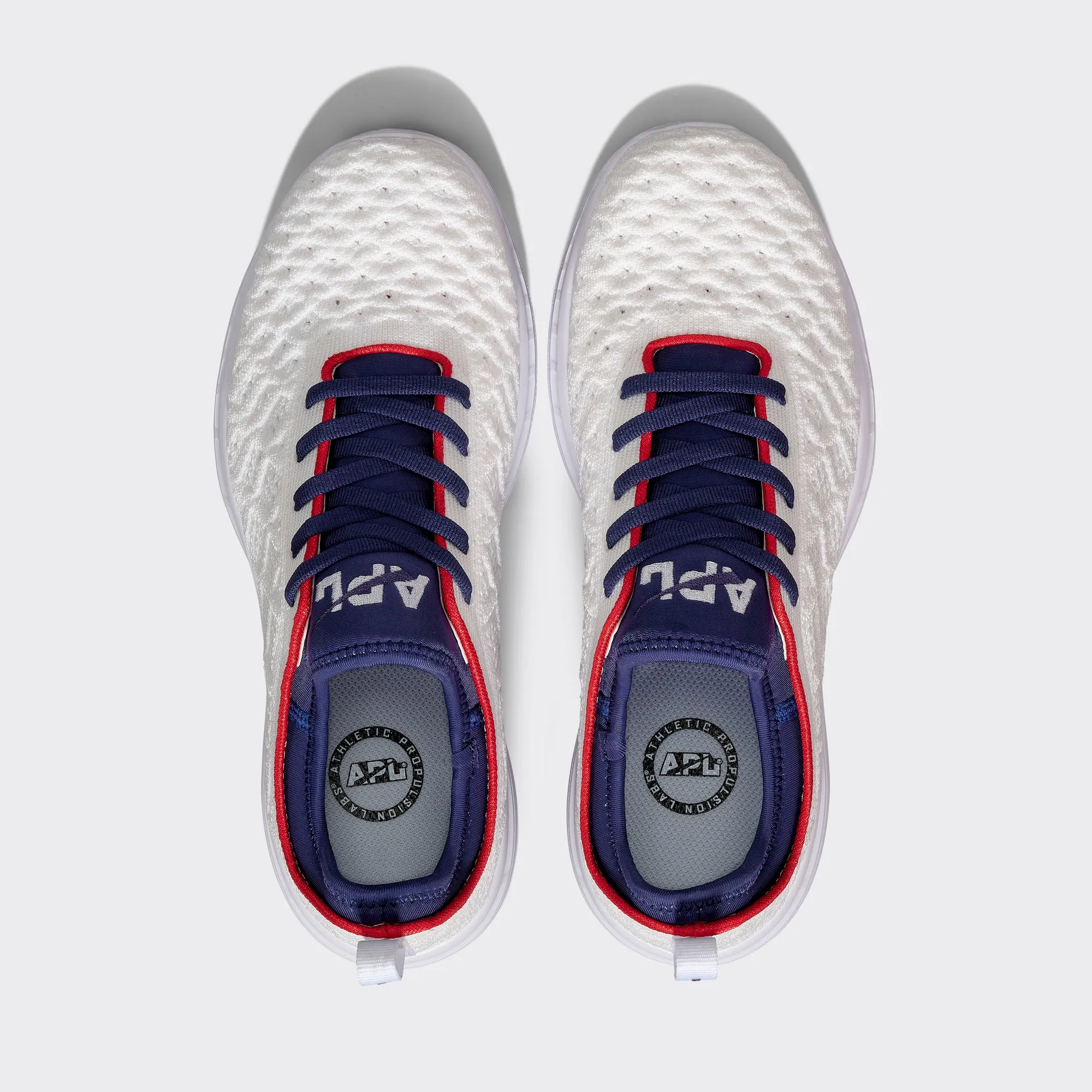 Women's TechLoom Phantom White / Royal Navy / Red