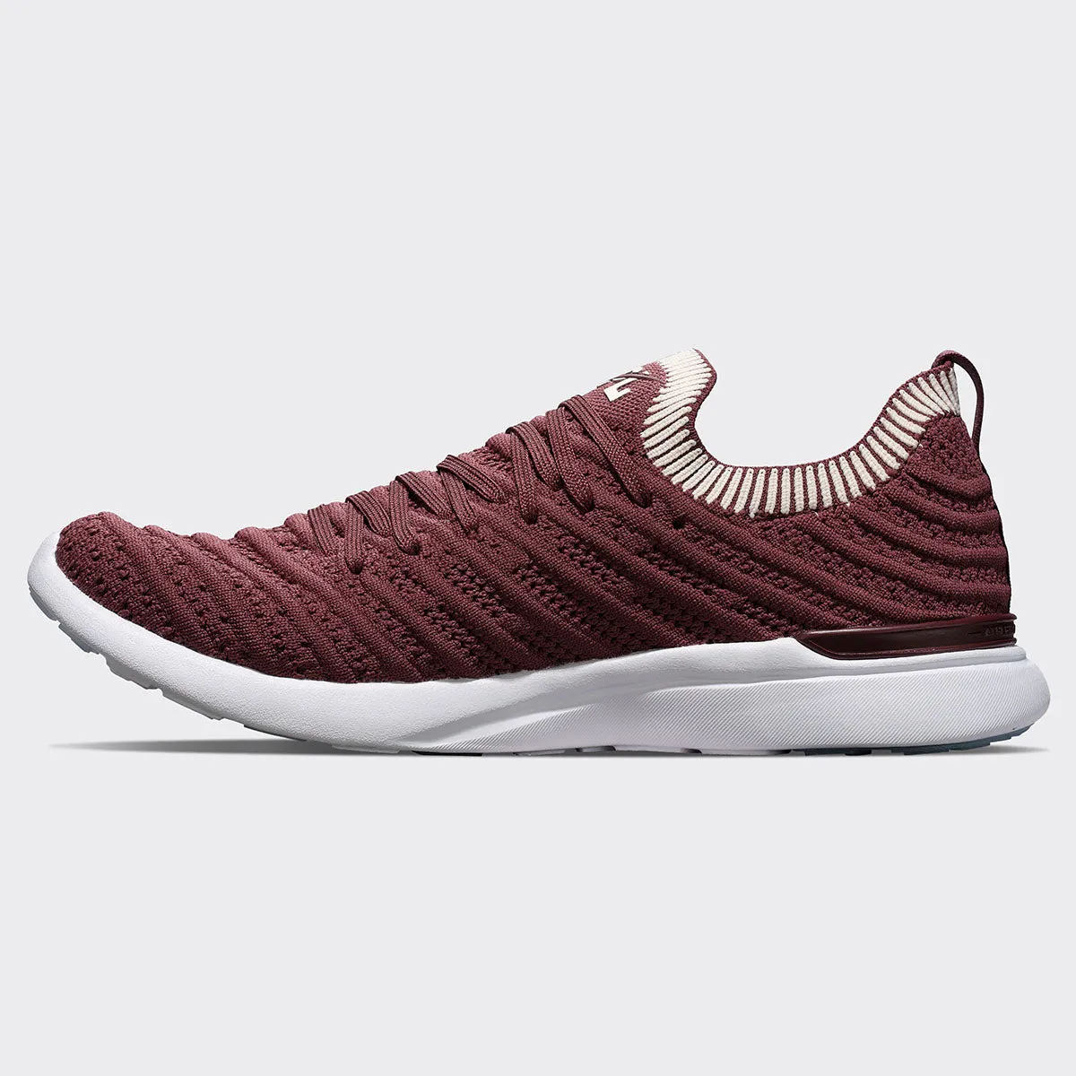 Women's TechLoom Wave Burgundy / Creme / Ribbed