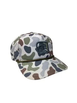 Woods & Water Grey Camo Rope Hat by Kings Creek Apparel