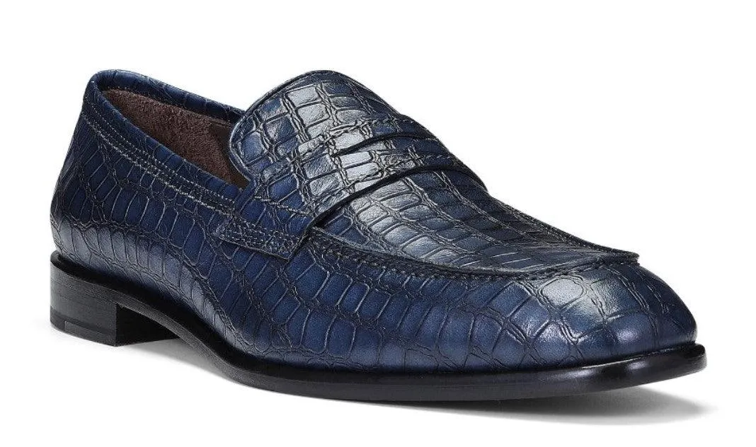 ZD Robbie Gator Print Italian Shoe